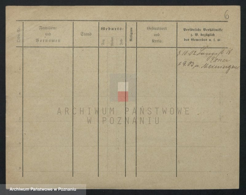 Obraz 6 z jednostki "Krause (samotni mężczyźni i kobiety do Irmgard)"