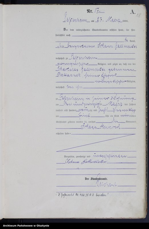 image.from.unit.number "Geburts-Haupt-Register Nr 1 - 87"