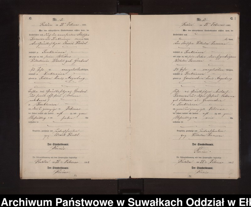 image.from.unit.number "Sterbe-Neben-Register des Preussischen Standes-Amtes Stasswinnen Kreis Loetzen"