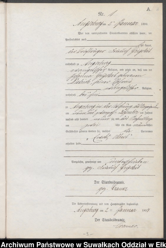 image.from.unit.number "Geburts-Neben-Register des Preussischen Standes-Amtes Angerburg Kreis Angerburg"