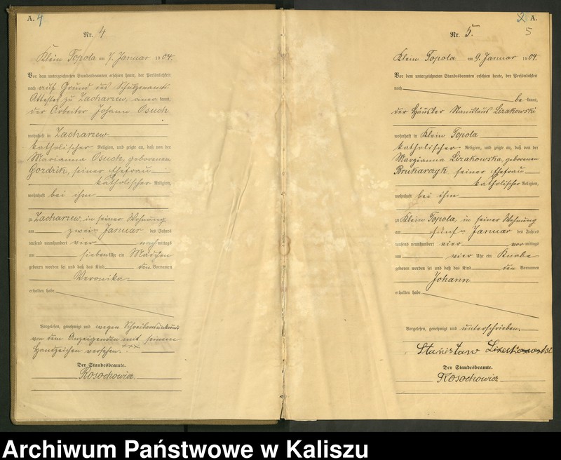 Obraz 6 z jednostki "[Księga urodzeń]"