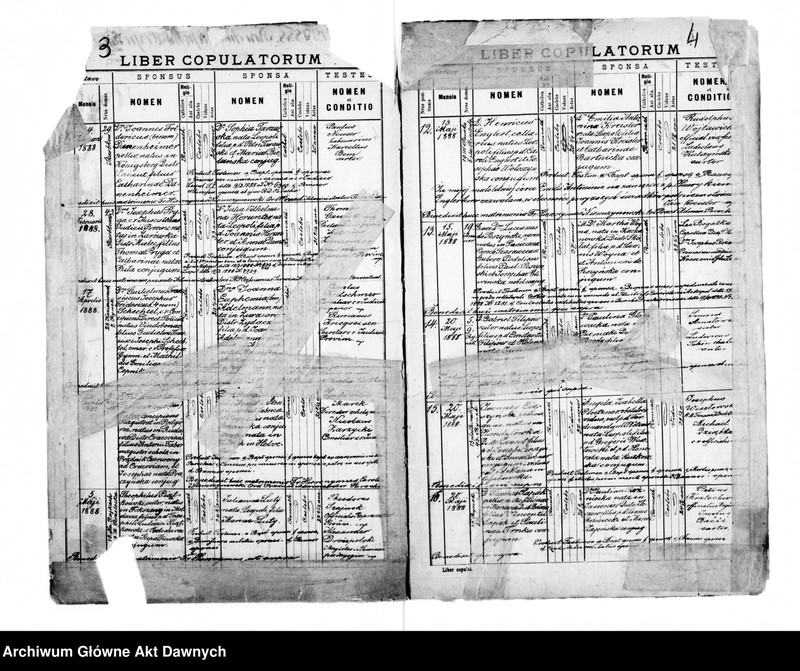 image.from.unit.number "Parafia: Lwów, parafia Bożego Ciała (Dominikanów). Dekanat: Lwów. Kopie z ksiąg metrykalnych śl. dla parafii."