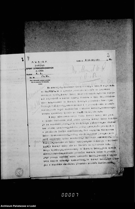 Obraz 6 z jednostki "Akta dotyczące kosztów leczniczych"