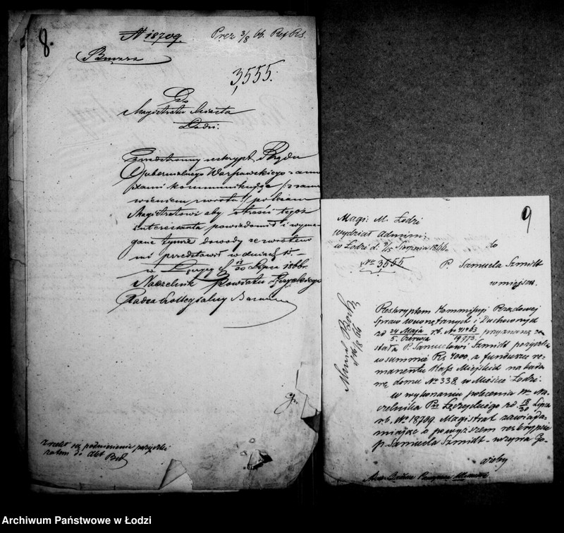 Obraz 11 z jednostki "Akta w przedmiocie pożyczki Samuela Schmidta"