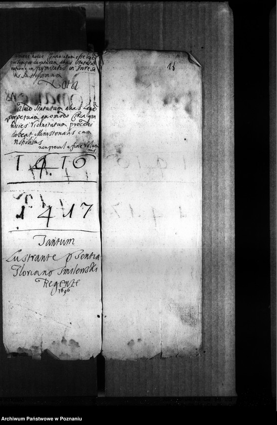 Obraz 7 z jednostki "Resignationes ,inscriptiones, relationes, decreta [protocollon]"