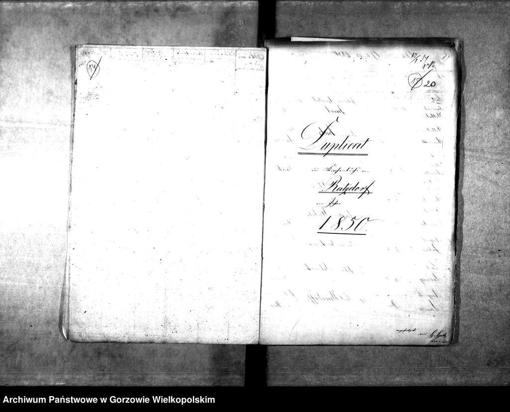 image.from.unit.number "Duplikate der Kirchenbücher Marwitz (Marwice) und Ratzdorf (Racław)"