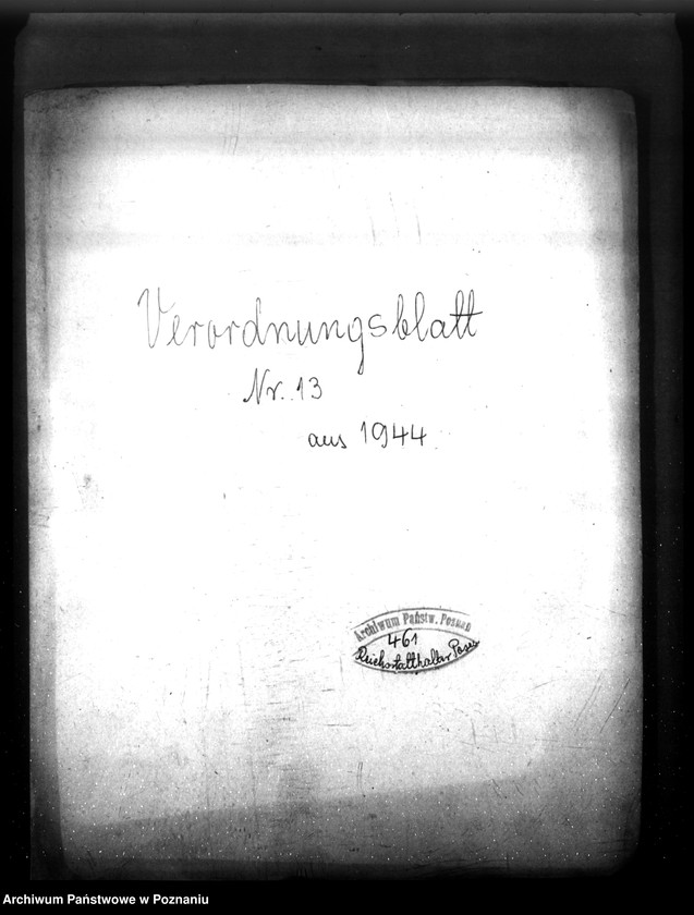 Obraz 4 z jednostki "Verordnungsblatt Nr. 13"