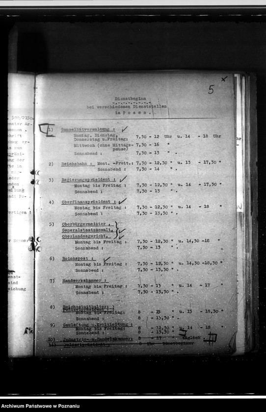 Obraz 9 z jednostki "Dienstzeit bei den Behörden"