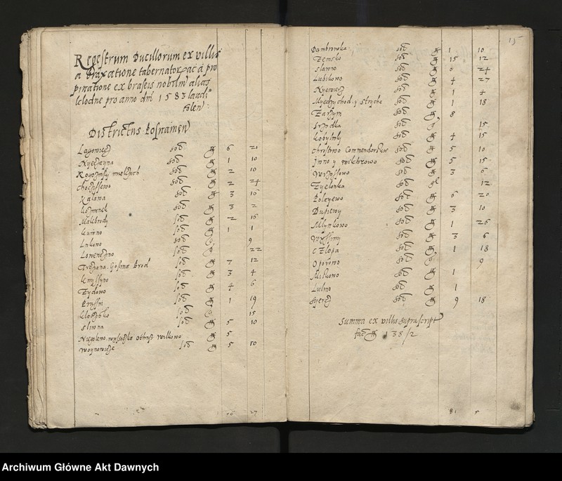 image.from.unit.number "Regestrum contributionum de diversis palatinatibus Maioris Poloniae."