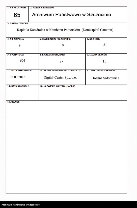 image.from.unit.number "Domkapitel contra den Land-Marschall v[on] Flemming wegen Pfandkehrung."