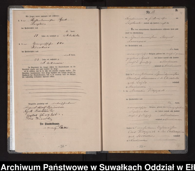 image.from.unit.number "Heiraths-Haupt-Register des Königlich Preussischen Standes-Amtes Stadt Nicolaiken Kreis Sensburg"