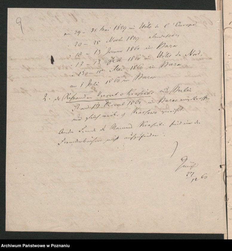 Obraz 11 z jednostki "A. betr. Familie von Krasicki"