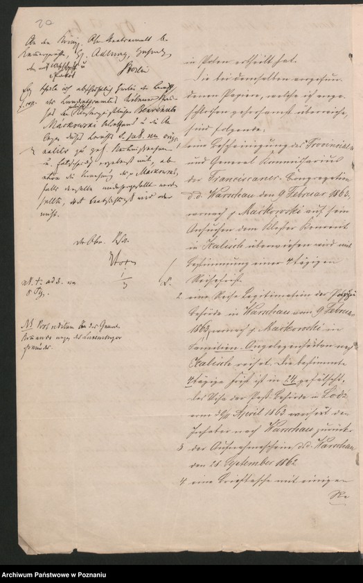 image.from.unit.number "Der Uebertritt polnischer und diesseitiger Untertanen auf preussisches und jenseitiges Gebiet während der polnischen Insurrektion und die dagegen getroffenen Massnahmen."