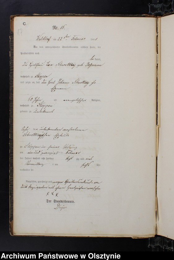 image.from.unit.number "Sterbe-Haupt-Register Nr 1 - 109"