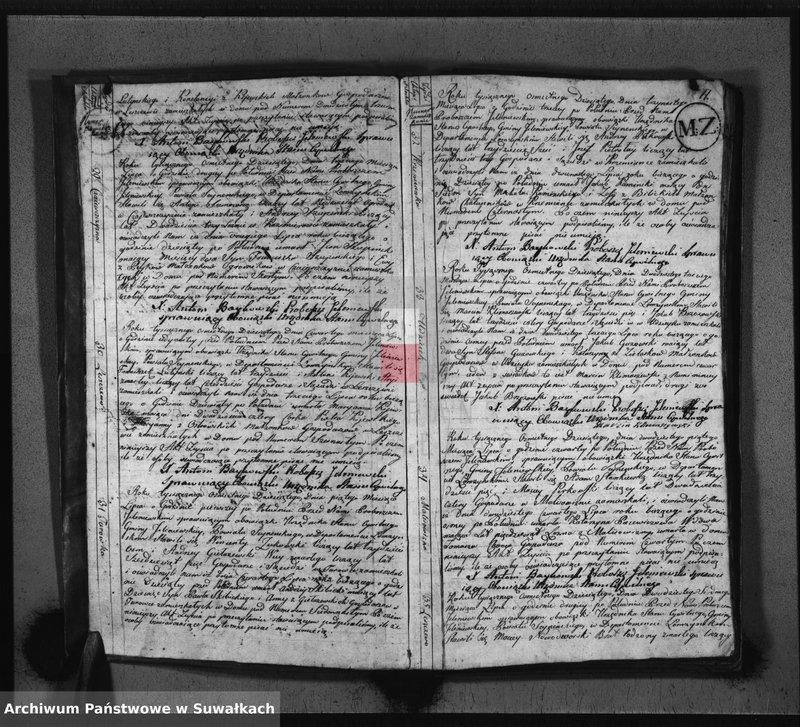 image.from.unit.number "Akta Zeyscia Gminy Jeleniewskiey na Rok 1810/11 do 1 Maja a od 1 Maja 1811 do 1-o Stycznia 1812"