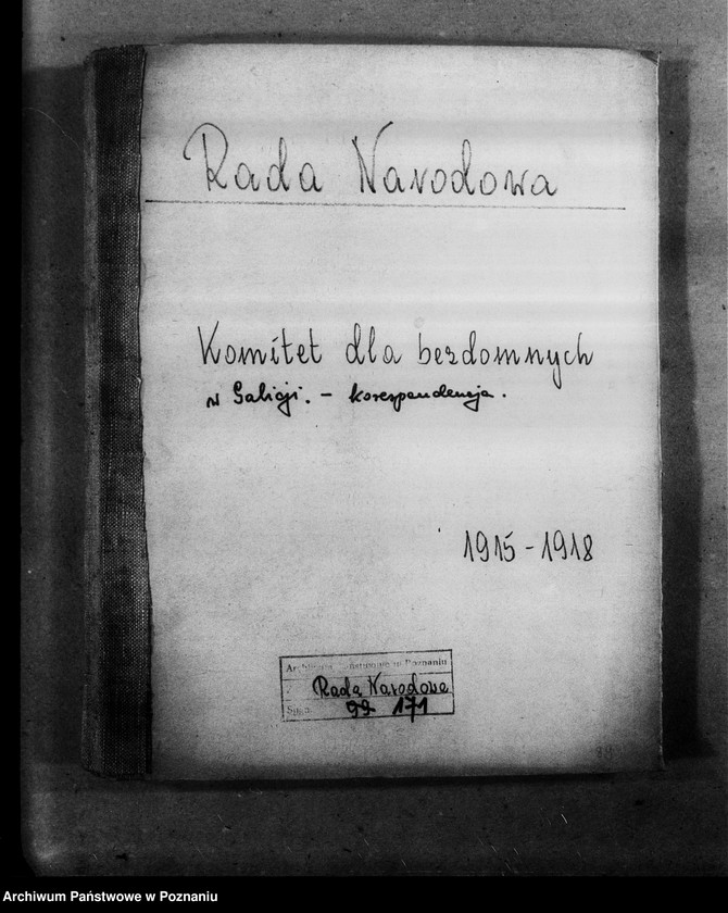 Obraz 4 z jednostki "Korespondencja w sprawie subwencji dla towarzystw dobroczynnych a Galicji oraz pomocy dla bezdomnych."