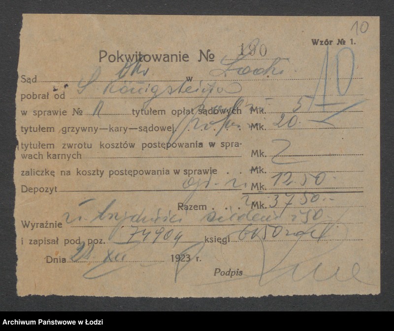 Obraz 12 z jednostki "Samuel Kőnigstein - hurtowy skład papieru"