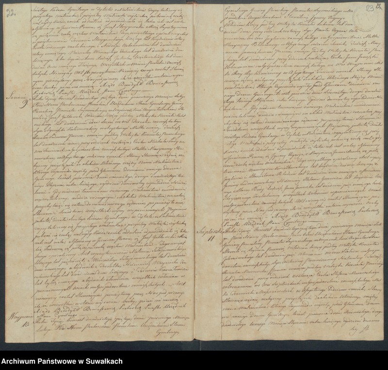 image.from.unit.number "Akta małżeńskie gminy puńskiey od dnia 1 stycznia do ostatniego grudnia 1825 roku"