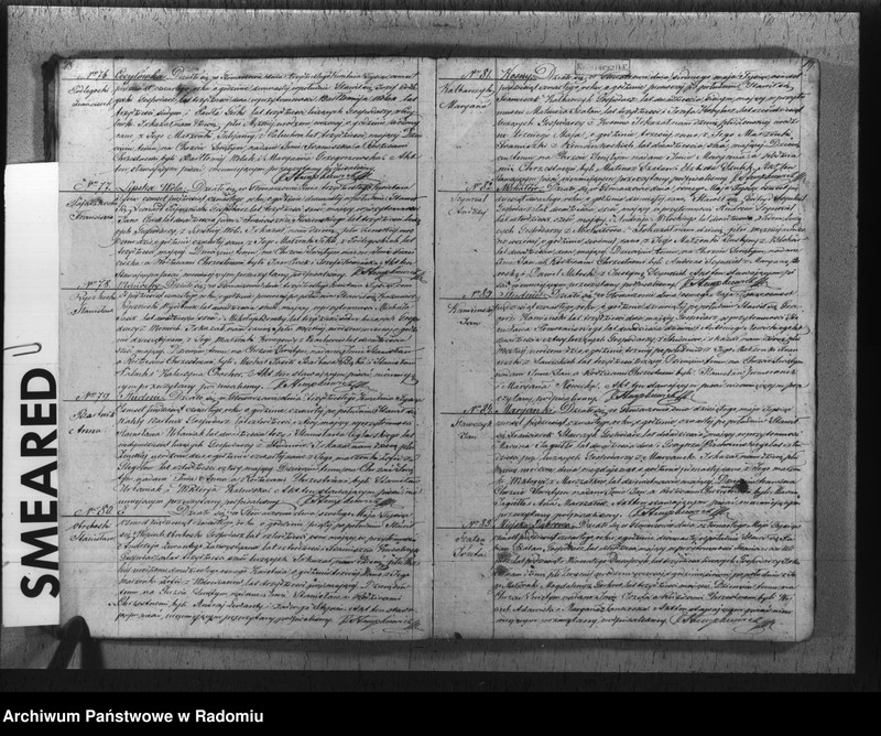 image.from.unit.number "Duplikat akt urodzonych, zaślubionych i zmarłych z parafii Głowaczów w roku 1854"