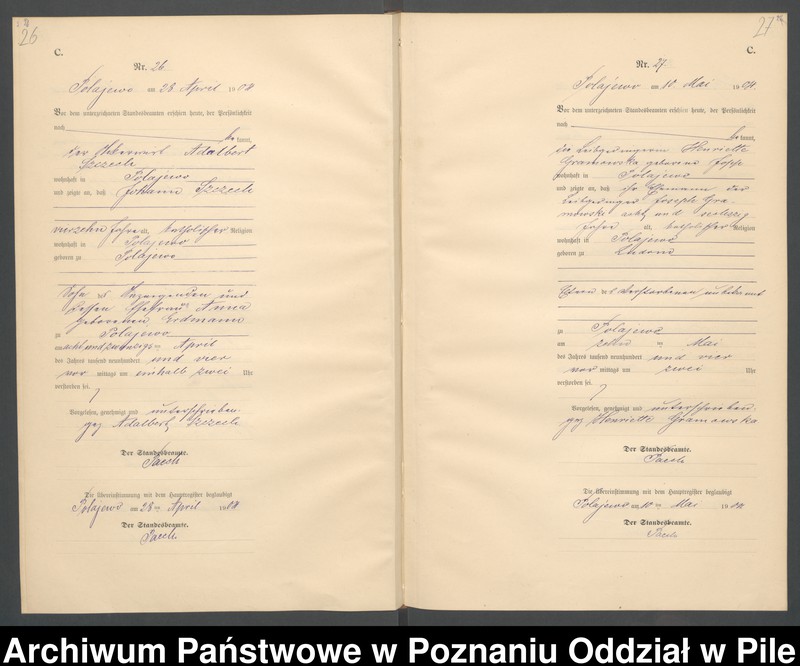 Obraz 16 z jednostki "Księga zgonów"