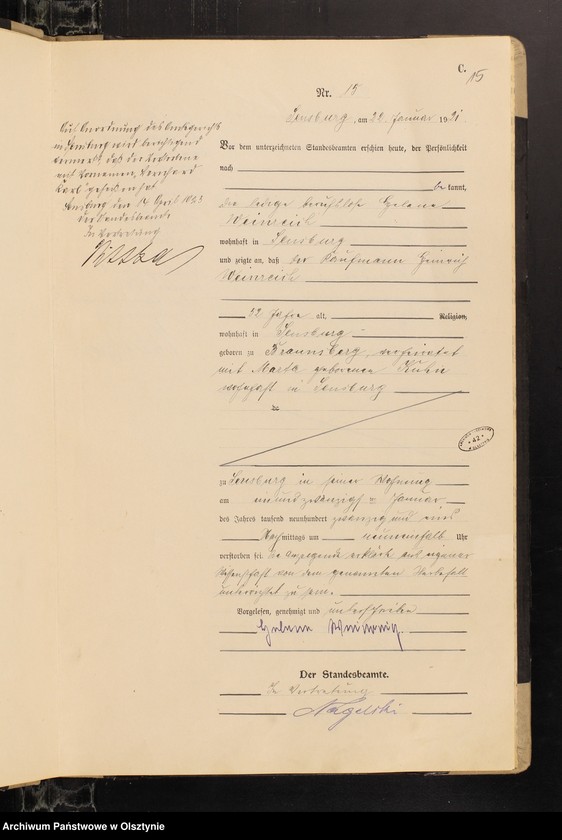 image.from.unit.number "Sterbe-Haupt-Register Nr 1-199"