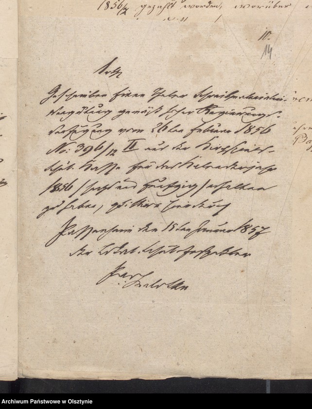 image.from.unit.number "Einnahme und Ausgabe Beläge zur Kirchspiels Schulkassen-Rechnung"