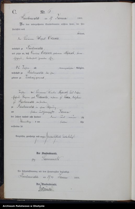 image.from.unit.number "Sterbe-Neben-Register Nr 1 - 114"