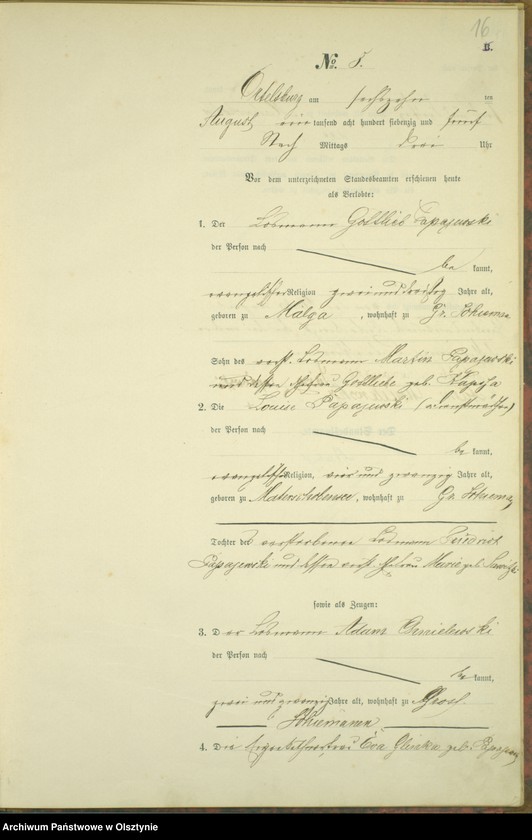 image.from.unit.number "Haupt-Heiraths-Register Nr 1 - 18"