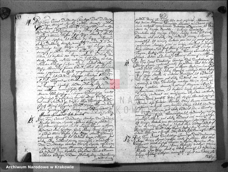 Obraz 8 z jednostki "Księga Aktów Urodzenia i Uznania dla Parafii Sgo Floryana przy Krakowie na Rok 1824"
