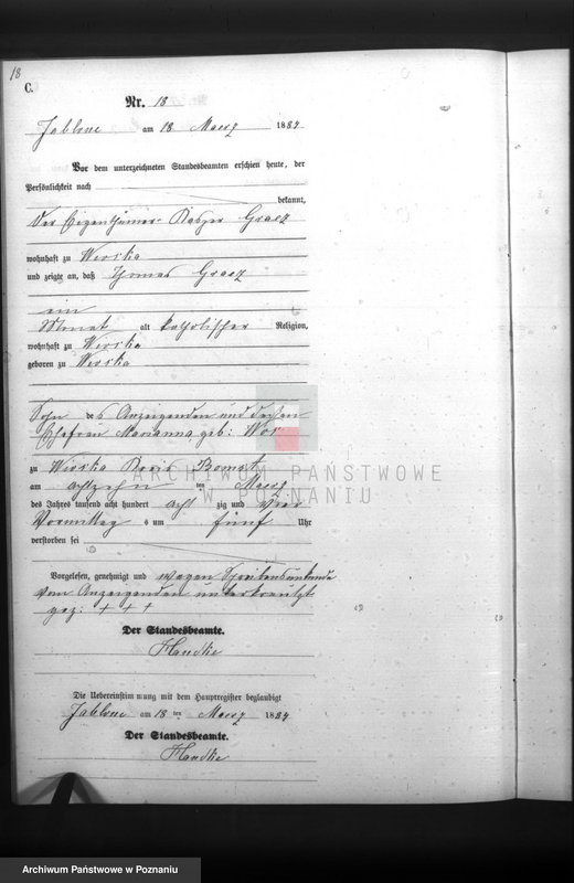 Obraz 20 z jednostki "Księga zgonów"