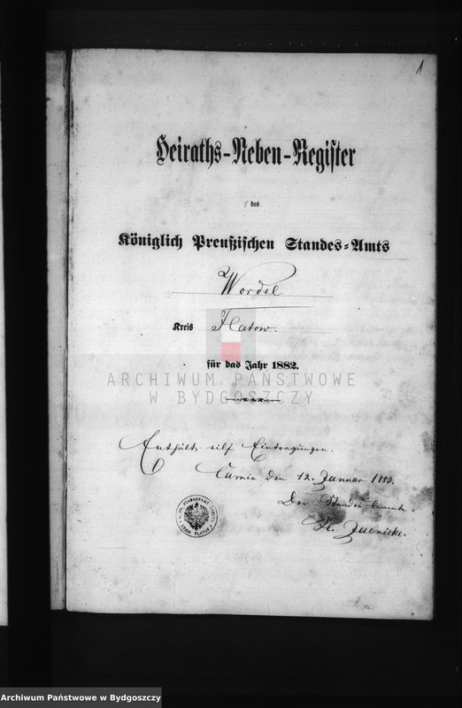 image.from.unit.number "Akta małżeństw - wtóropis"