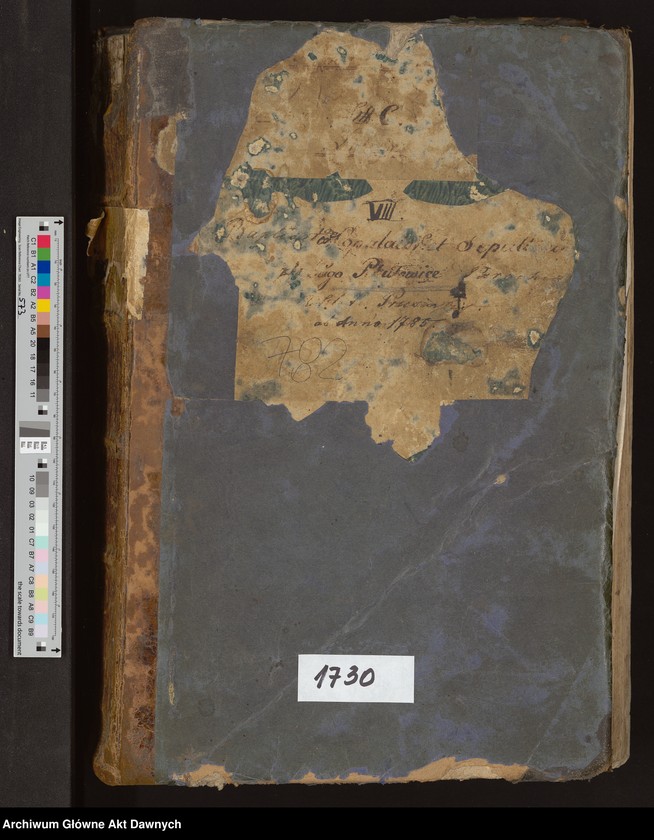 image.from.unit.number "Parafia: Prusy. Dekanat: Lwów. Księga metrykalna urodzeń 1785-1875, ślubów 1785-1905 i zgonów 1785-1885 tylko dla wsi Pikułowice. Tom VIII."