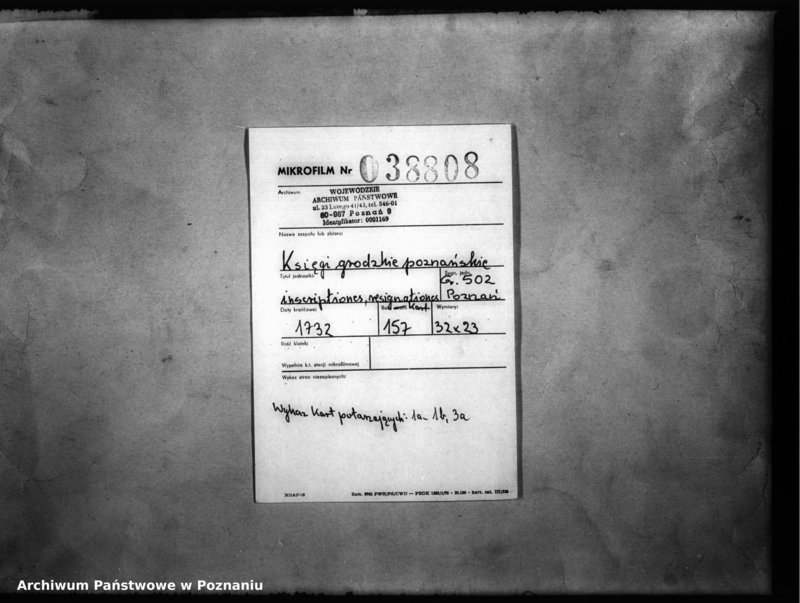 Obraz 2 z jednostki "Inscriptiones, resignationes [protocollon]"