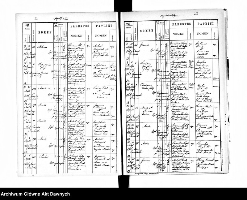 image.from.unit.number "Parafia: Grzymałów. Dekanat: Skałat. Księga metrykalna urodzeń, ślubów i zgonów dla miasta Grzymałów i wsi: Bucyki, Hlibów, Kałaharówka, Kozina, Leżanówka, Łysa Góra (Eleonorówka), Mazurówka, Okno, Ostapie*, Zarubińce*, Pajówka, Podlesie, Poznanka Hetmańska, Czechowa**, Wolica**."