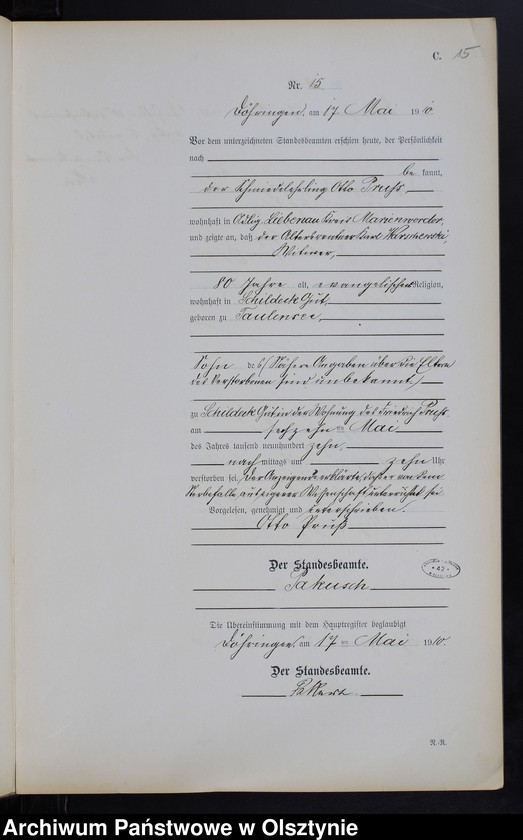 image.from.unit.number "Sterbe-Neben-Register Nr 1-27"