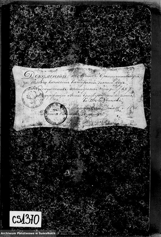 image.from.unit.number "Dokumenty k Aktom brakosočetavšichsja za tysjača vosemsot vosemdesjat pjatyj god"