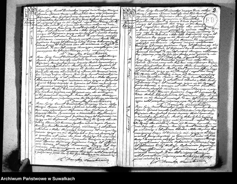 image.from.unit.number "Akta urzędnika stanu cywilnego gminy i parafij sereyskiey urodzonych od dnia 1-go stycznia 1822 do ostatniego miesiąca grudnia r.b. w Serejach"