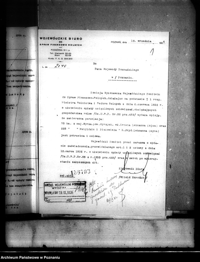 Obraz 5 z jednostki "Majątek Wyrza-Matyldzin powiatu wyrzyskiego parcelacja oddłużeniowa"