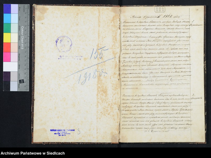 Obraz z jednostki "Akta urodzeń, małżeństw, zgonów"