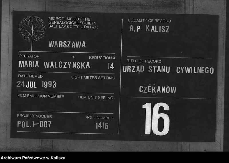 Obraz 1 z jednostki "[Księga małżeństw]"