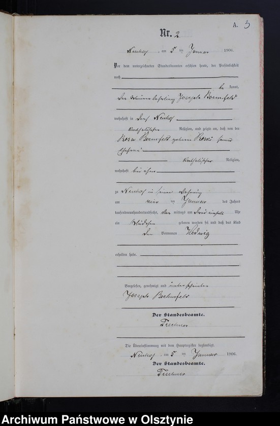 image.from.unit.number "Geburts -Neben-Register Nr.1-129"