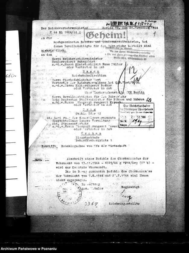 Obraz 5 z jednostki "Kraftfahrzeuge - Kriegswirtschaft"