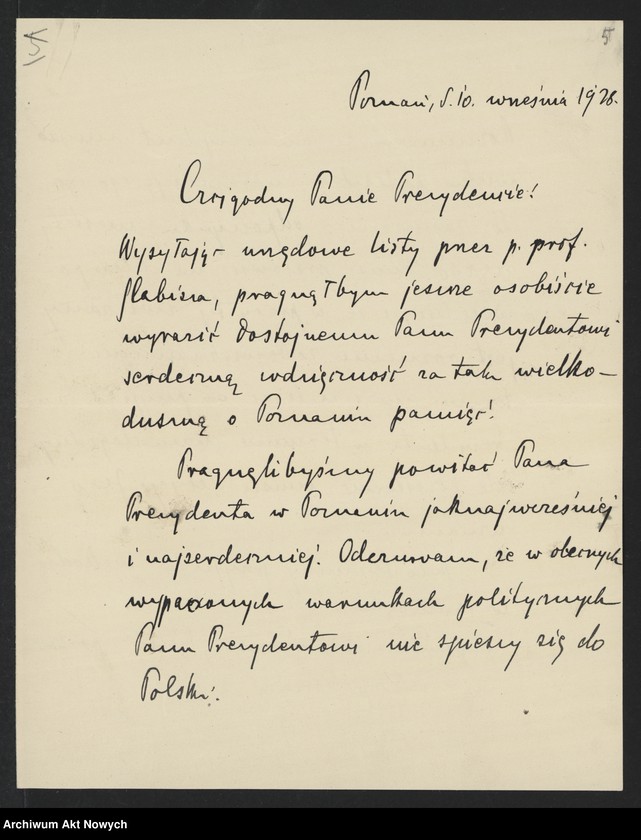 image.from.unit.number "Ratajski Cyryl; Załączniki: a) zaproszenie; b) odpis listu z dn. 5-6 V 1934 (maszynopis); L.21 (odpowiedzi - rękopisy); patrz t.1909,1937,1950"