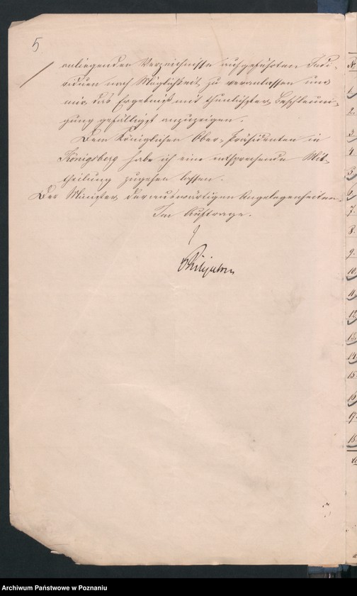 image.from.unit.number "Die aus Anlass der pollnischen Insurrektion stattgefundene Uebertritt polnischer und diesseitiger Untertanen."