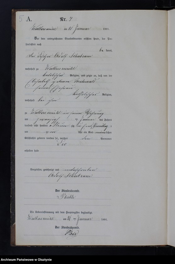 image.from.unit.number "Geburts-Neben-Register Nr 1 - 70"