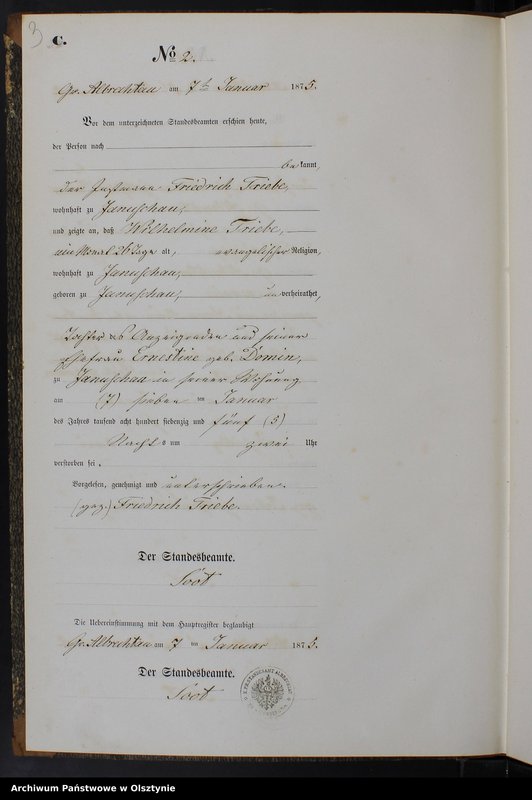 image.from.unit.number "Sterbe-Neben-Register Nr 1 - 28"