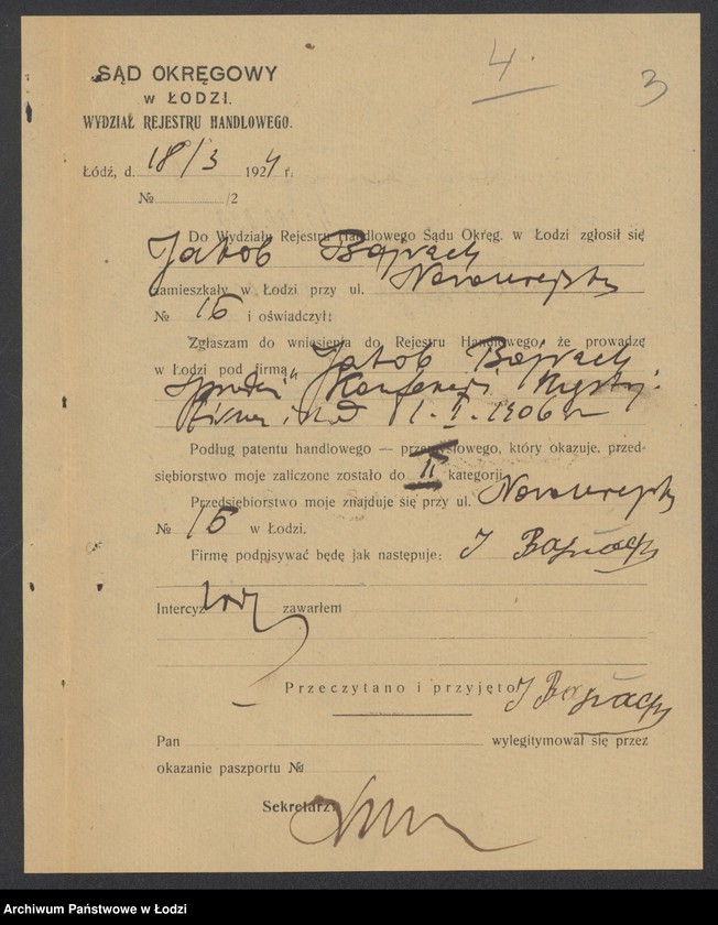 Obraz 5 z jednostki "Jakób Bajrach- sprzedaż konfekcji damskiej i męskiej"