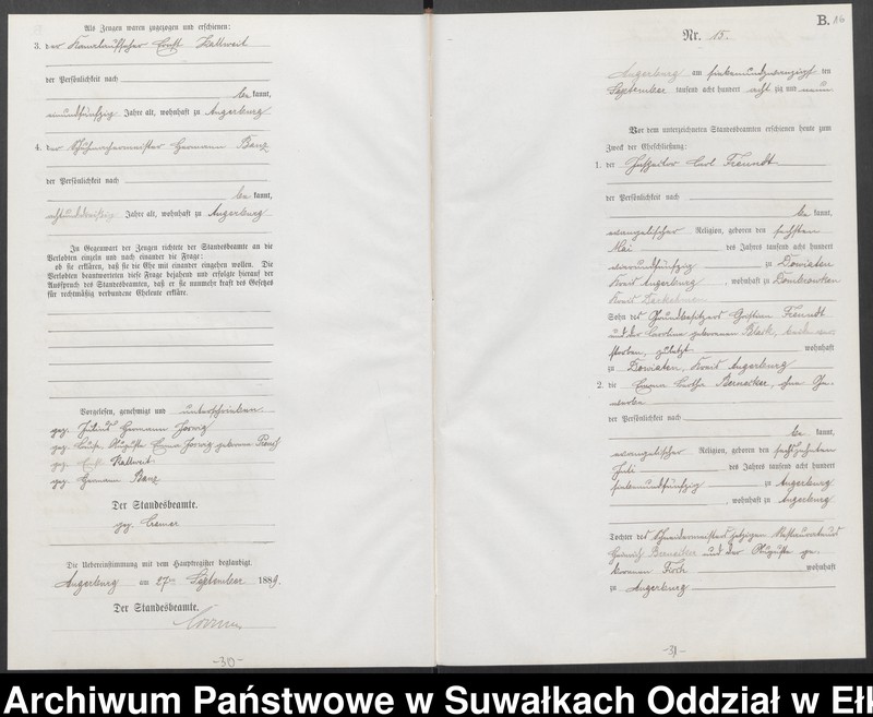 image.from.unit.number "Heiraths-Neben-Register des Preussischen Standes-Amtes Angerburg Kreis Angerburg"