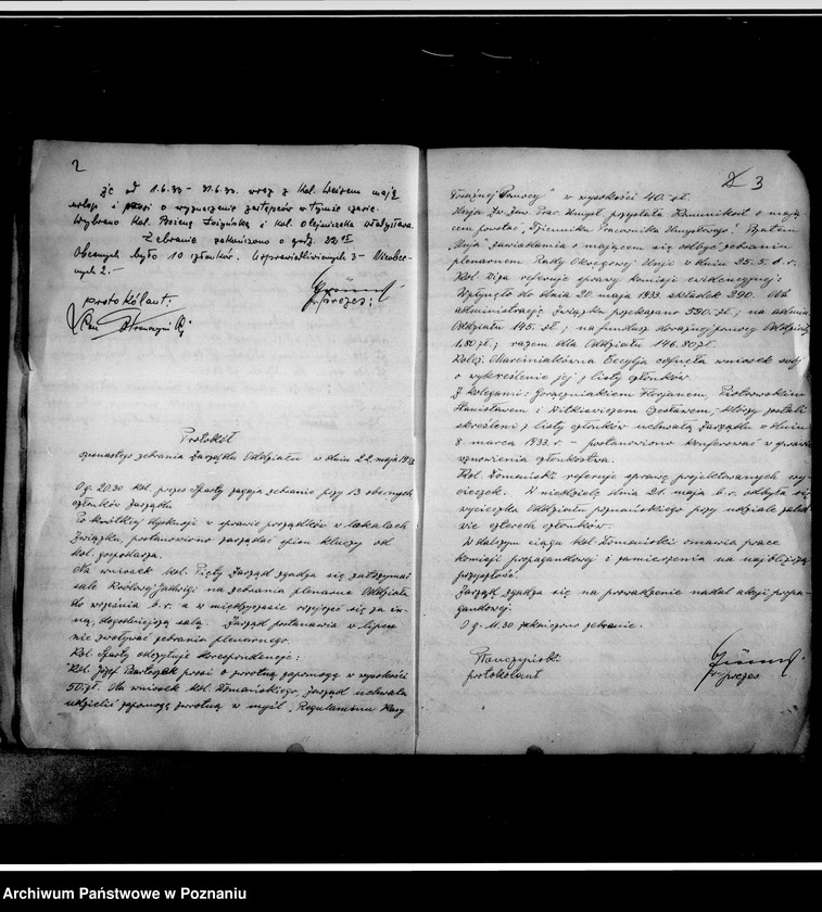 Obraz 5 z jednostki "Protokolarz posiedzeń zarządu"