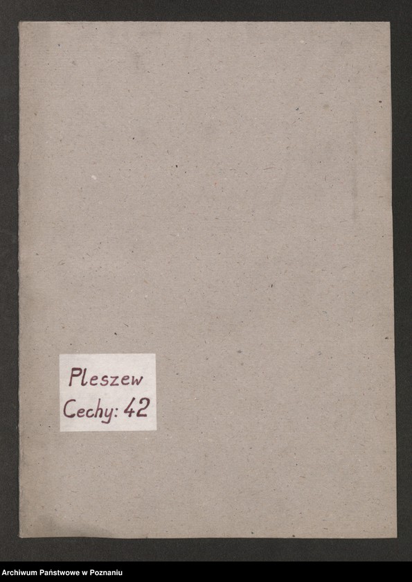 Obraz z jednostki "Lista członków cechu Fryzjerów powiatu jarocińskiego z siedzibą w Pleszewie"